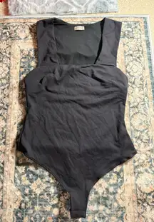 Free People Midnight Black Bodysuit