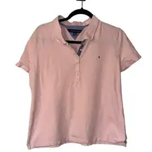 Tommy‎ Hilfiger Women's Pink Polo Shirt XL