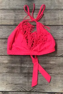Jessica Simpson Sz XL pink bathing suit top
