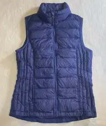 32 Degrees Weatherproof Women's Blue Quilted Vest Small