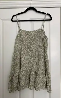 Green Flower Dress