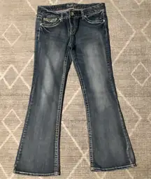 Amethyst Jeans Classic Blue Flare