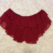 Boohoo off the shoulder top