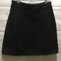 Black A-line pull on sporty skirt Size Small by White Sierra