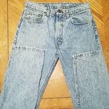 SUPER RARE VNTG LEVI STRAUS RED TAB 505 EUC size 34/34 HIGH WAISTED RELAXED FIT