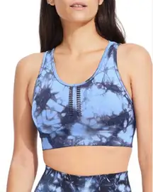 Interval Tie Dye Seamless Sports Bra