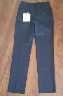 Moncler Womens Navy Blue Dress Pants Size 38 Chic Feminine Preppy Designer