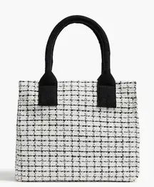 J.Crew Small tweed structured tote‎ bag academia collegiate