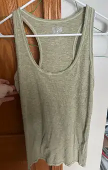 Converse Light Olive Tank Top