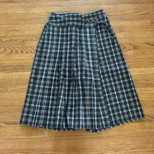 Tibi plaid skort