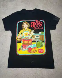 Creepy Co. The joy of cooking Black T-shirt as seen on TV Halloween