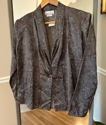 Anna Kriste One Button Light Jacket Vintage NWT Size 8‎