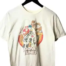 Hot Topic Looney Tunes Movie Tee T Shirt FIlm Series Cartoon Characters Graphic XL