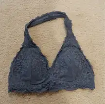Halter Bra Gilly Hicks Lace Removable Pads XS