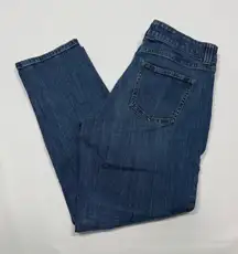 Talbots simply flattering five pocket boyfriend denim jeans, size 8 petite