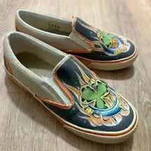 CHRISTIAN AUDIGIER | Women's Stragglers Lucky Clover Slip-On Deck Shoes