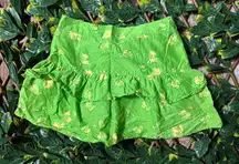 y2k Vintage Duck Head Jeans Co. 100% Cotton Green Mini Skirt Size 3