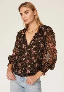 Misa Siena Chiffon Top size small