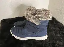 Ryka Womens Suzy Snow Boots Blue Size 9.5