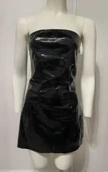 Fredrick’s Of Hollywood Black Leather Dress