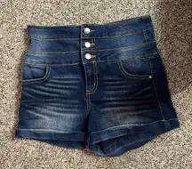 tinseltown denim shorts