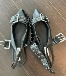 Steve Madden Buckle Flats