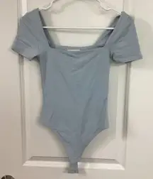 Never Worn Light Blue Short Sleeve Bodysuit