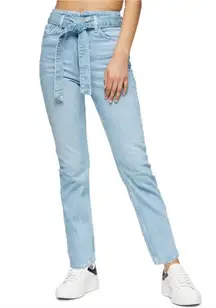 top shop belted jeans