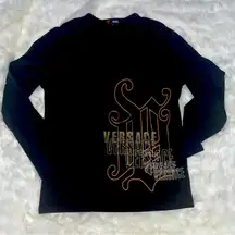 Versace Vintage  Sport Long Sleeve Tee