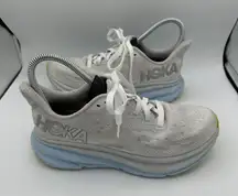 Hoka Women's Clifton 9 Running Shoe Nimbus Cloud/Ice Water Size 7.5B