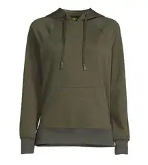 Athletic Works Womens Hoodie Size Small 4-6 Olive Green New