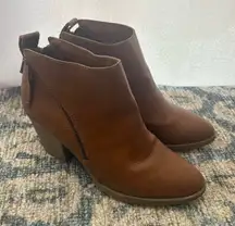 Double zip‎ up bootie Faded Glory Size 10 EUC