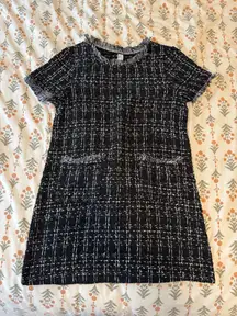 Woven Black Dress