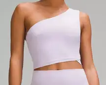 Lululemon Align Asymmetrical Tank - Lilac Grey - Size 10