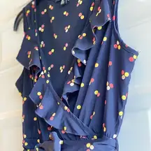 Forever 21 Ruffle Polka Dot Dress