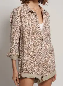 One Teaspoon prophecy jumpsuit leopard camo print