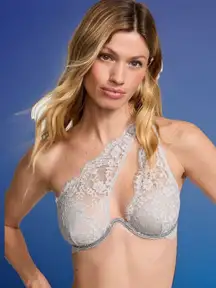 Victoria's Secret Dream Angels Twinkle Lace One-Shoulder Monowire Bra, Small NWT