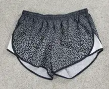 Nike Womens Dri-Fit‎ Tempo Ombre Running Shorts S Black Athletic Yoga Lined