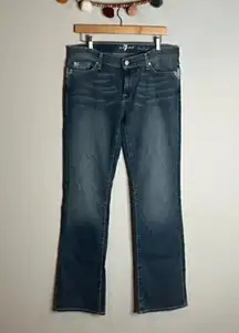 7 for All Mankind embellished pocket Bootcut jeans