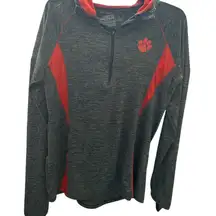 Campus Heritage Clemson Tigers Quarter-Zip Pullover Size L