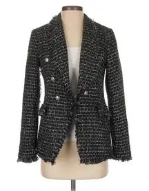Black Sequin Blazer