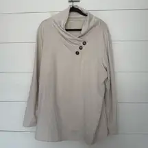 Soft Surroundings Women’s 1X Cowl Neck Pullover Sweater