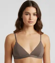 UGG Francis Bralette Taupe Brown Size L NWT Wireless Soft