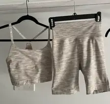 Outdoor Voices White/Gray set