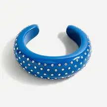 J Crew Sparkle domed cuff bracelet m / L nwt