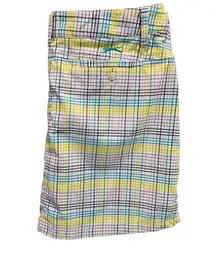 Size 8 Slazenger Womens Golf Plaid Skort Skirt Undershorts Pockets