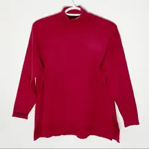 ZARA  knit cherry plush boxy sweater size M