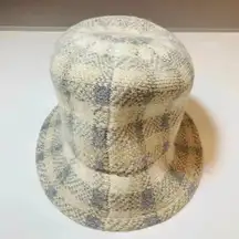 Anthropologie San Diego Hat Company Plaid Bucket Hat NWOT