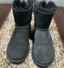 UGG CORDUROY SINGLE BOW BOOTS