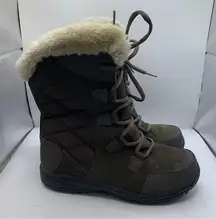 Columbia  Ice Maiden II Women's Snow Boot Sz 6 Brown